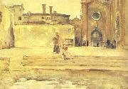 John Singer Sargent Piazza, Venice oil painting artist